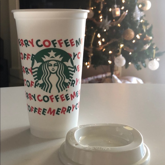 Starbucks Reusable 2019 Holiday Coffee Tumbler - Picture 2 of 3